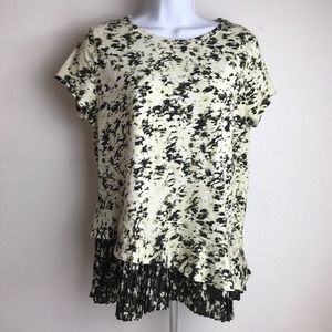 Simply Vera Wang Ruffled Bottom Tunic